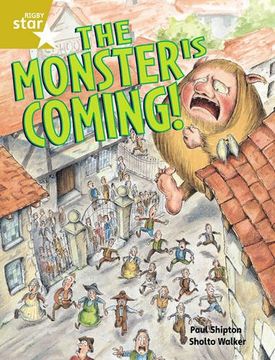 portada Rigby Star Guided 2 Gold Level: The Monster is Coming Pupil Book (single): Pupil Book Guided 2 