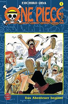 portada One Piece, Bd.1, Das Abenteuer beginnt (in German)