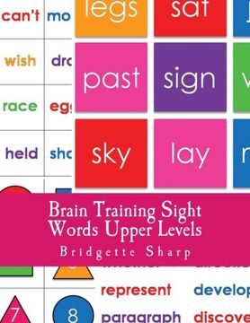 portada Brain Training Sight Words Upper Levels: A Whole Brain Approach to Reading (Struggling Readers) (Volume 7)