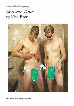 portada male nude photography- shower time (en Inglés)