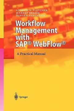 portada workflow management with sap webflow: a practical manual (en Inglés)