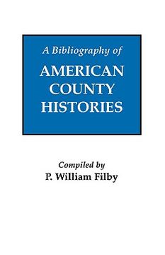 portada a bibliography of american county histories (en Inglés)