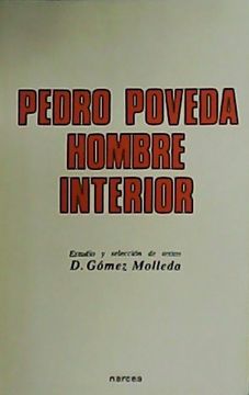 portada Pedro Poveda. Hombre Interior (in Spanish)