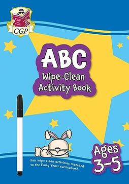 portada New abc Wipe-Clean Activity Book for Ages 3-5 (With Pen) (en Inglés)