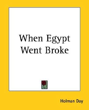 portada when egypt went broke (en Inglés)