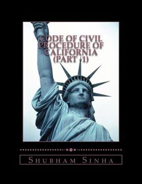 portada Code of Civil Procedure of California (Part -1): US Law Series (in English)