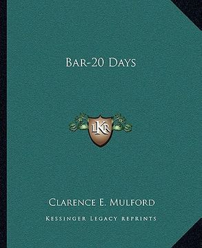 portada bar-20 days (en Inglés)