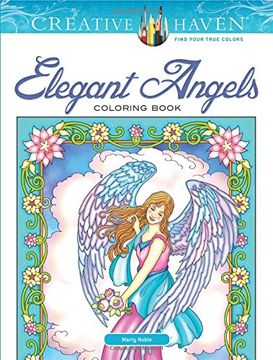 portada Creative Haven Angels Coloring Book (en Inglés)