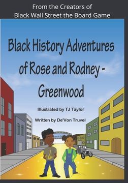 portada Black History Adventures of Rose and Rodney: Greenwood and Tulsa's Black Wall Street (en Inglés)