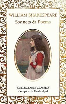 portada Sonnets & Poems of William Shakespeare (Flame Tree Collectable Classics) (en Inglés)