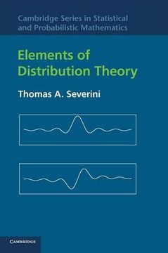 portada Elements of Distribution Theory Hardback (Cambridge Series in Statistical and Probabilistic Mathematics) (en Inglés)