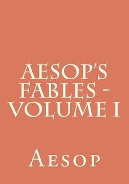 portada aesop's fables - volume i (en Inglés)