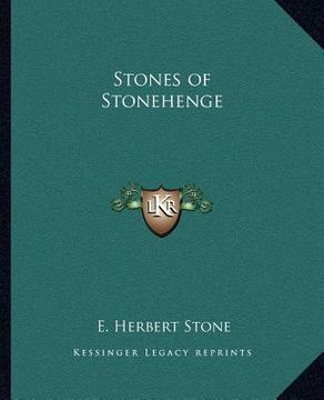 portada stones of stonehenge (en Inglés)