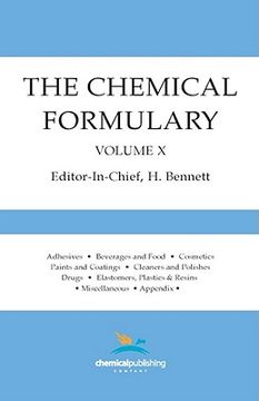 portada the chemical formulary, volume 10 (en Inglés)