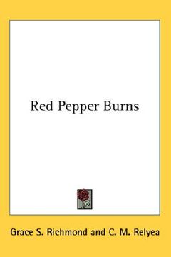 portada red pepper burns (en Inglés)