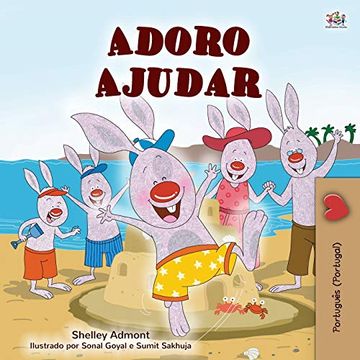 portada I Love to Help (Portuguese Children's Book - Portugal): Portuguese European
