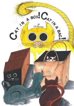 portada Cat in a box! Cat in a bag! (en Inglés)