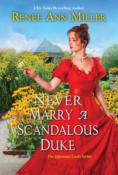 portada Never Marry a Scandalous Duke (The Infamous Lords) (en Inglés)