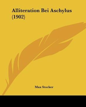 portada alliteration bei aschylus (1902) (in English)