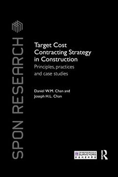 portada Target Cost Contracting Strategy in Construction (Spon Research) (en Inglés)