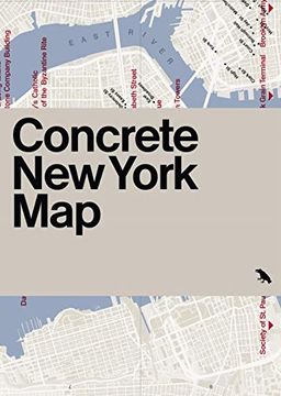 portada Concrete new York Map: Guide to Brutalist and Concrete Architecture in new York City (in English)