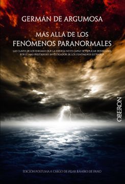 portada Germán de Argumosa: Más Allá de los Fenómenos Paranormales (in Spanish)