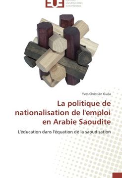 portada La Politique de Nationalisation de L'Emploi En Arabie Saoudite