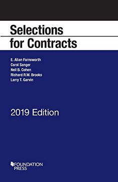 portada Selections for Contracts, 2019 Edition (Selected Statutes) 