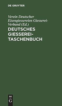 portada Deutsches Giesserei-Taschenbuch (en Alemán)