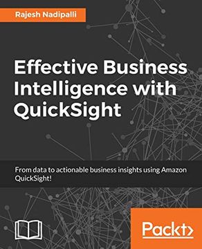portada Effective Business Intelligence With Quicksight (en Inglés)