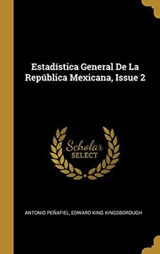 portada Estadística General de la República Mexicana, Issue 2