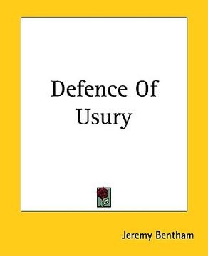portada defence of usury (en Inglés)
