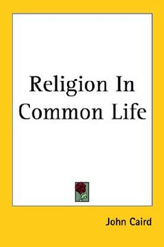 portada religion in common life (en Inglés)
