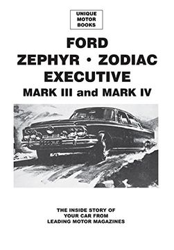 portada Ford Zephyr Zodiac Executive mk iii & iv (en Inglés)
