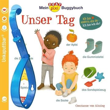 portada Baby Pixi (Unkaputtbar) 146: Mein Baby-Pixi-Buggybuch: Unser tag (en Alemán)