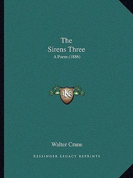 portada the sirens three: a poem (1886) (in English)