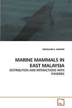 portada marine mammals in east malaysia (en Inglés)
