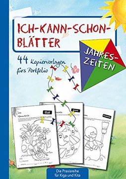 portada Ich-Kann-Schon-Blätter Jahreszeiten: 44 Kopiervorlagen Für's Portfolio (en Alemán)