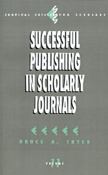 portada successful publishing in scholarly journals (en Inglés)