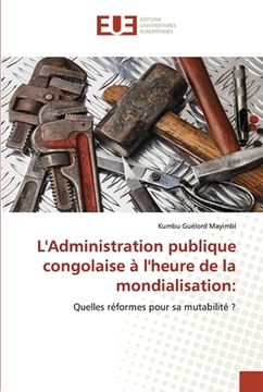 portada L'Administration publique congolaise à l'heure de la mondialisation