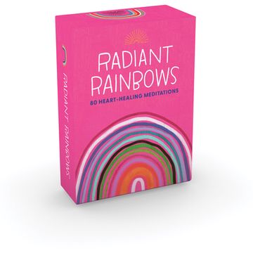portada Radiant Rainbows Deck: 80 Heart-Healing Meditations (in English)