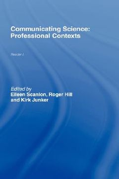 portada communicating science: professional contexts (ou reader) (en Inglés)