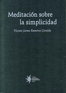 portada Meditación Sobre la Simplicidad