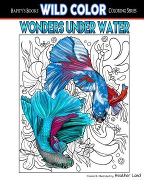 portada Wonders Under Water: Adult Coloring Book (in English)