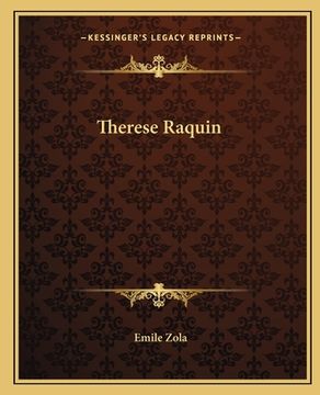 portada Therese Raquin (en Francés)