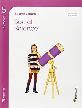 portada Activity book Social science Madrid 5pri