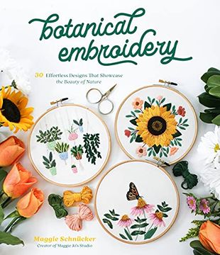 portada Botanical Embroidery: 30 Effortless Designs That Showcase the Beauty of Nature
