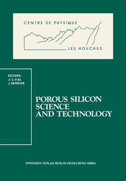 portada porous silicon science and technology: winter school, les houches, 8-12 february 1994