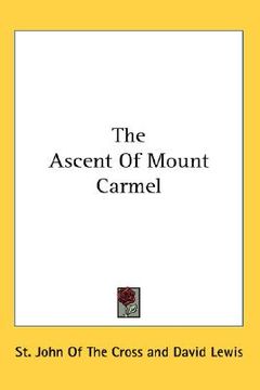portada the ascent of mount carmel (in English)