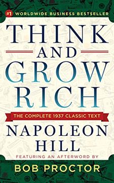 portada Think and Grow Rich: The Complete 1937 Classic Text Featuring an Afterword by bob Proctor (en Inglés)